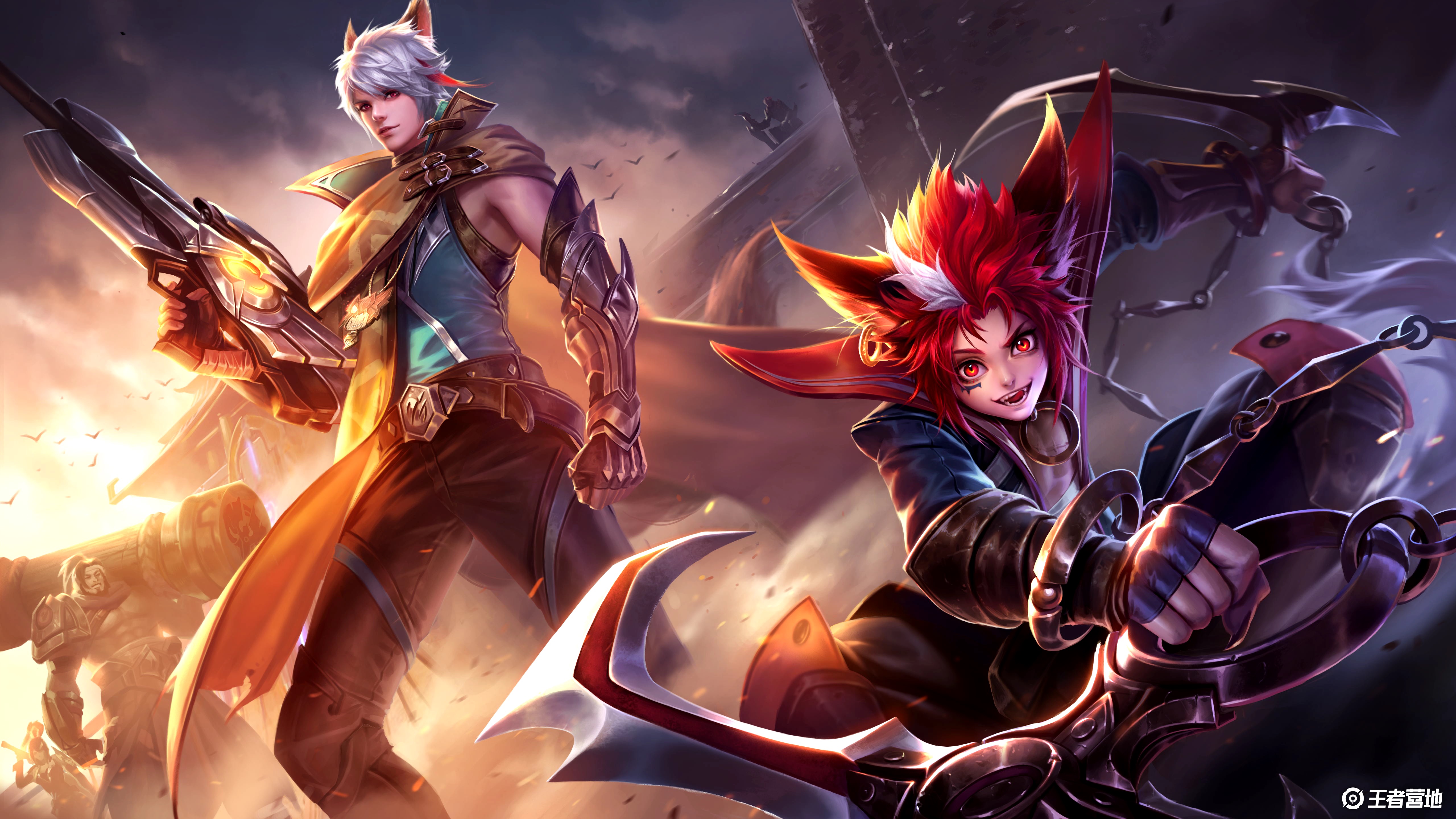 代表英雄:百里守约和百里玄策二,兄弟组合鲁班大师作为辅助性英雄,无