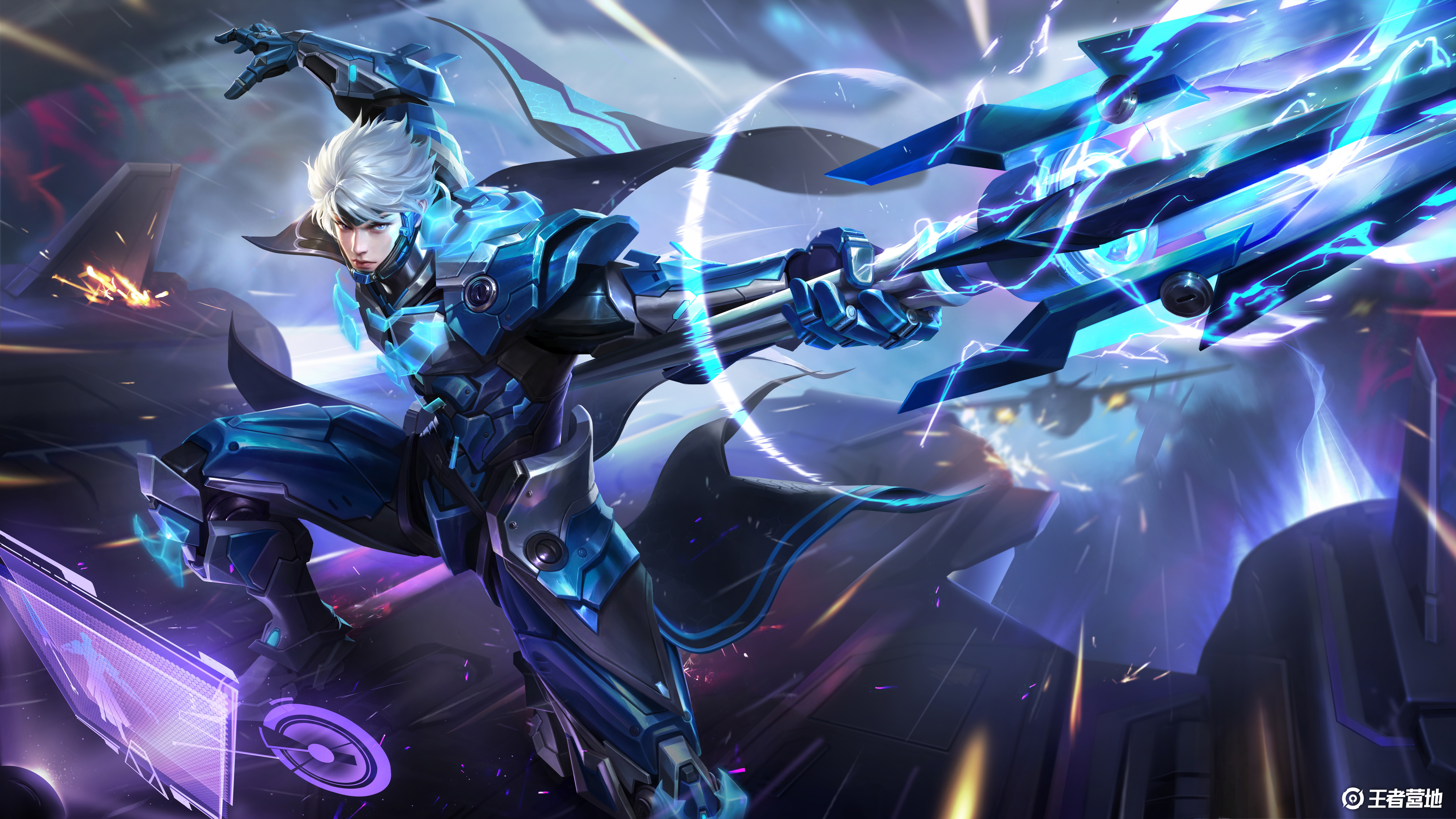 四,赵云哪吒的大招可以直接飞向黄忠,但是哪吒的伤害并不算太高;所以